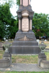 Louis Knoepp monument, St. Paul’s Cemetery, Mount Oliver, 2020-08-21, 04