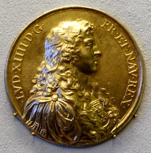 Louis XIV, Alliance with the Swiss, by Jean Warin, 1663 - Bode-Museum - DSC02790