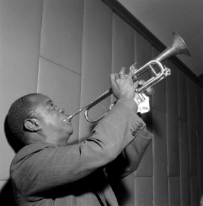 Louis Armstrong bezoekt Amsterdam, Bestanddeelnr 907-4102