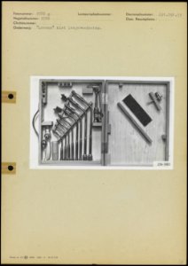 Loosco kist met lasgereedschap, Bestanddeelnr 256-1602