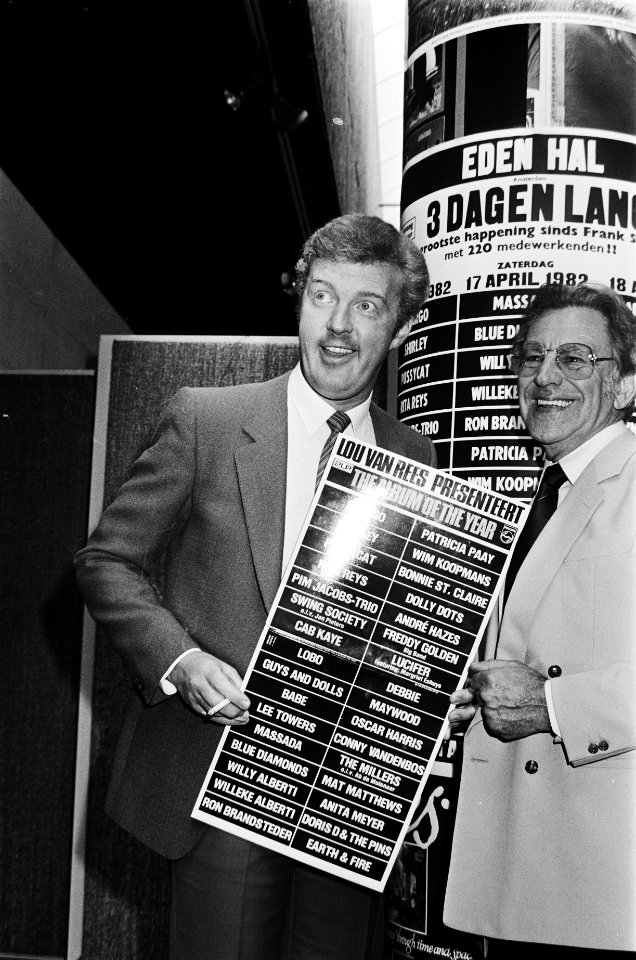 Lou van Rees neemt afscheid van het organiseren van grote concerten. André van D, Bestanddeelnr 932-1042