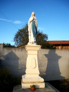 Loudet Statue de la Vierge Marie