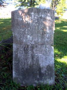 Long (Rebecca), St. Clair Cemetery, 2015-10-05, 01