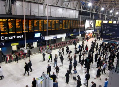 London Waterloo station photo