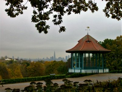 London skyline from Horniman Gardens