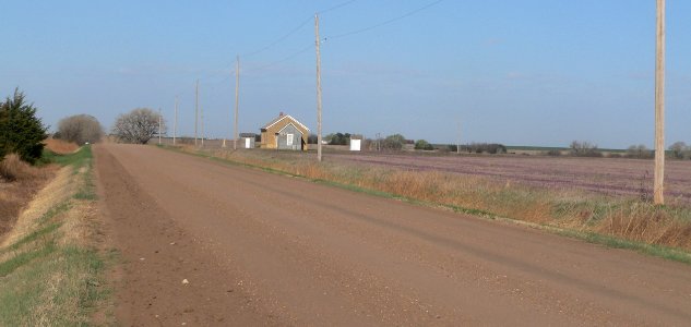 Lone Star Schooll (Rush Co KS) from ESE 1 long