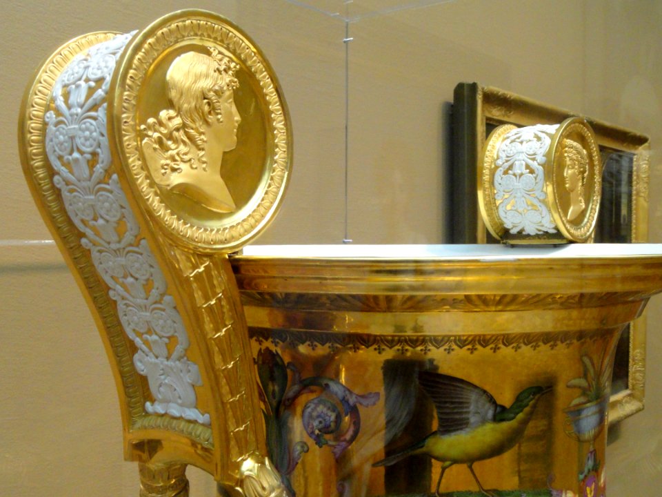 Londonderry Vase detail, 1813, Sèvres Porcelain Manufactory - Art Institute of Chicago - DSC09497