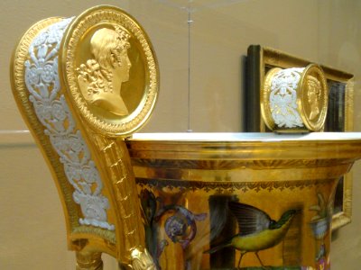 Londonderry Vase detail, 1813, Sèvres Porcelain Manufactory - Art Institute of Chicago - DSC09497