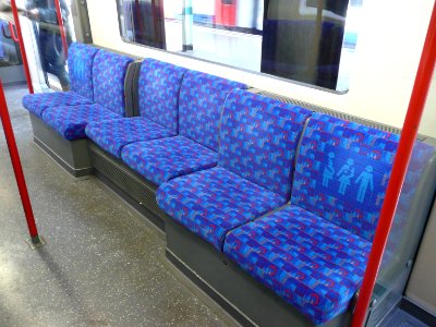 London Underground Special Needs Seating photo