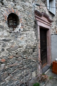 Lorchhausen Alte Kirche ehemals St. Bonifatius - Haupteingang