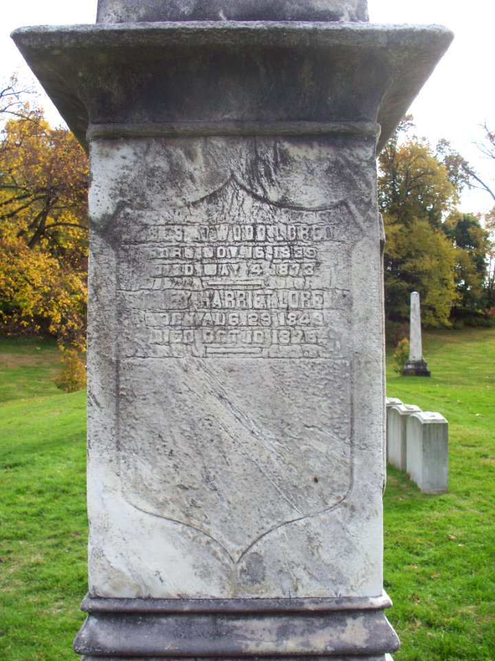 Lorenz Monument, Allegheny Cemetery, 2015-10-27, 04