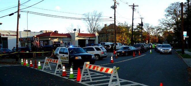 Long gas lines in Summit NJ in aftermath of Hurricane Sandy