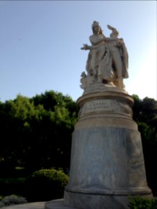 Lord Byron statue