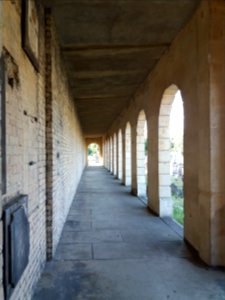 London - Brompton Cemetery, colonnades (2)