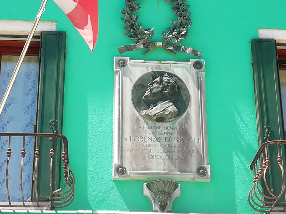 Lorenzo De Bianchi Plaque Burano