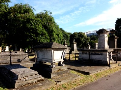 London - Brompton Cemetery, graves, July 2019 (9)