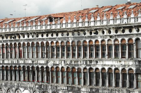 Historic building windows venice