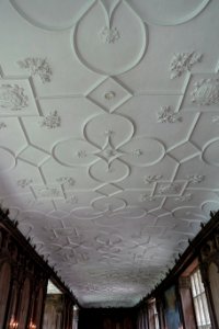 Long Gallery, Haddon Hal ceilingl - Bakewell, Derbyshire, England - DSC02800