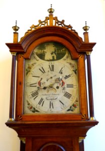 Longcase clock by Nathaniel Edwards, Acton - Concord Museum - Concord, MA - DSC05949