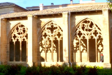 Los Arcos - Iglesia de Santa María, claustro 07