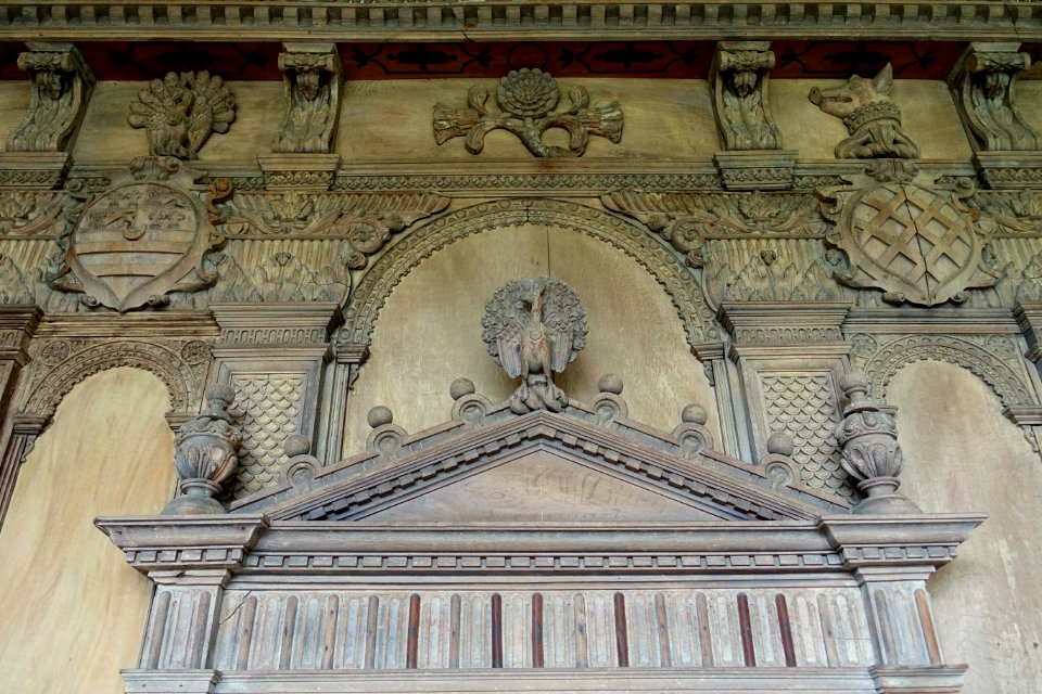 Long Gallery detail, Haddon Hall - Bakewell, Derbyshire, England - DSC02802