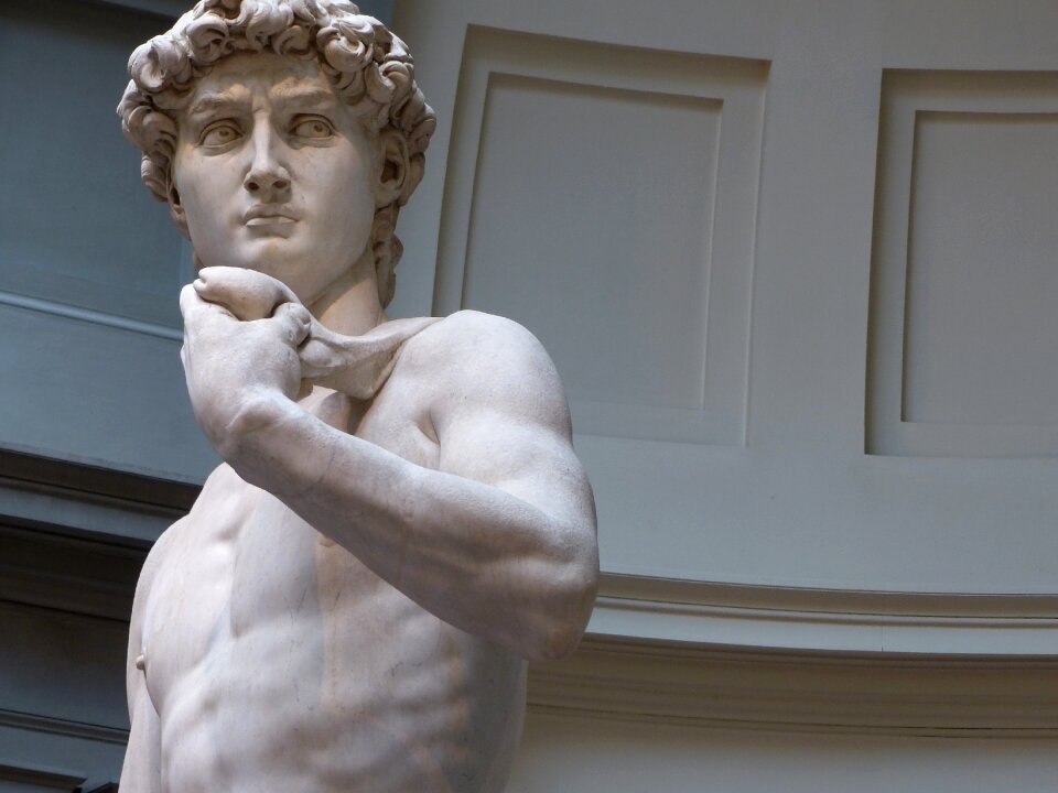 Tuscany accademia statue