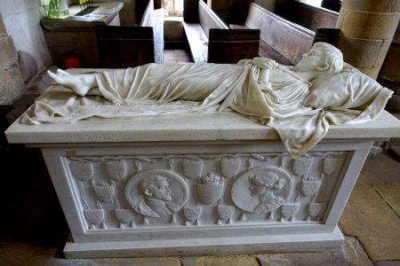 Lord Haddon Memorial - Chapel of St Nicholas, Haddon Hall - Bakewell, Derbyshire, England - DSC02496