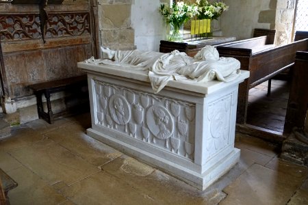 Lord Haddon Memorial - Chapel of St Nicholas, Haddon Hall - Bakewell, Derbyshire, England - DSC02481