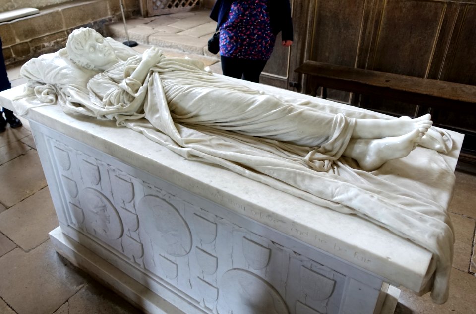 Lord Haddon Memorial - Chapel of St Nicholas, Haddon Hall - Bakewell, Derbyshire, England - DSC02501