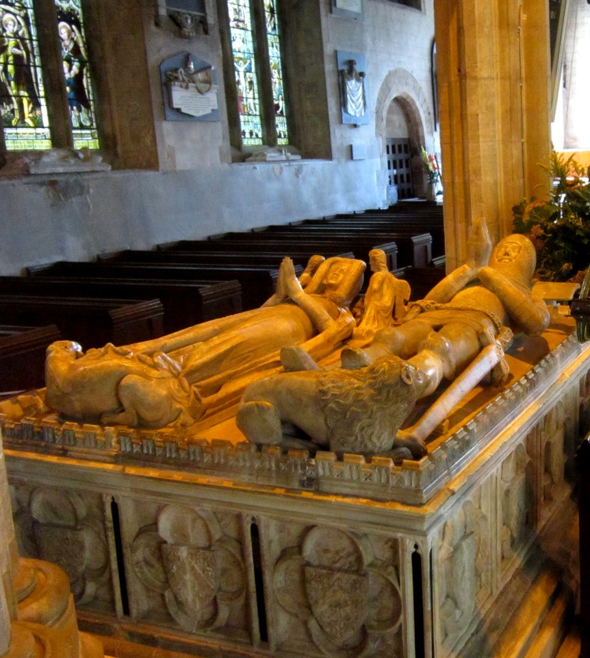 Lord Thomas and Lady Katherine Berkeley Effigies