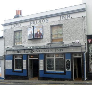 Lord Nelson Inn, 36 Trafalgar Street, North Laine, Brighton (July 2014)