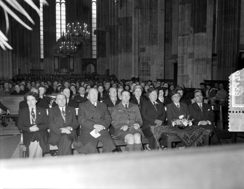 Lord Baden Powellherdenking in de Dom Utrecht, Bestanddeelnr 908-3479