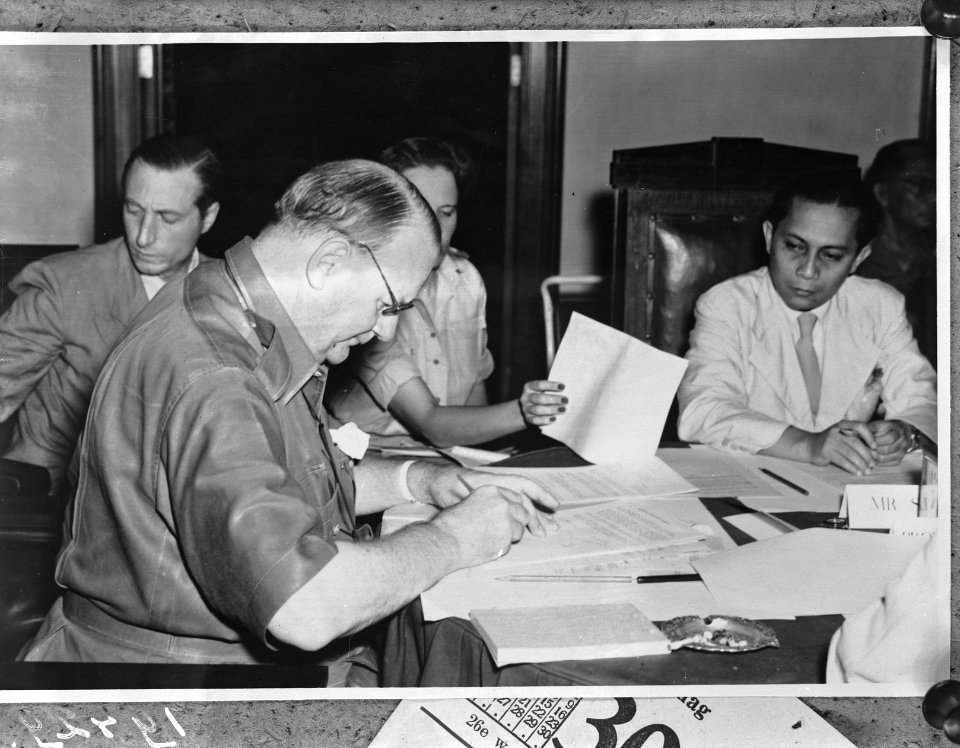 Lord Killearn op conferentie van Pangkalpinang, Bestanddeelnr 901-9429