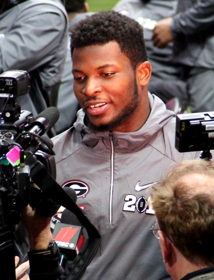 Lorenzo Carter (American football), Jan 2018 (cropped)