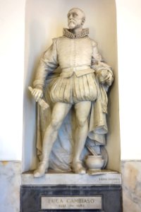 Luca Cambiaso by Luigi Orengo (1865-1940), 1935, marble - Accademia Ligustica di Belle Arti - DSC02368