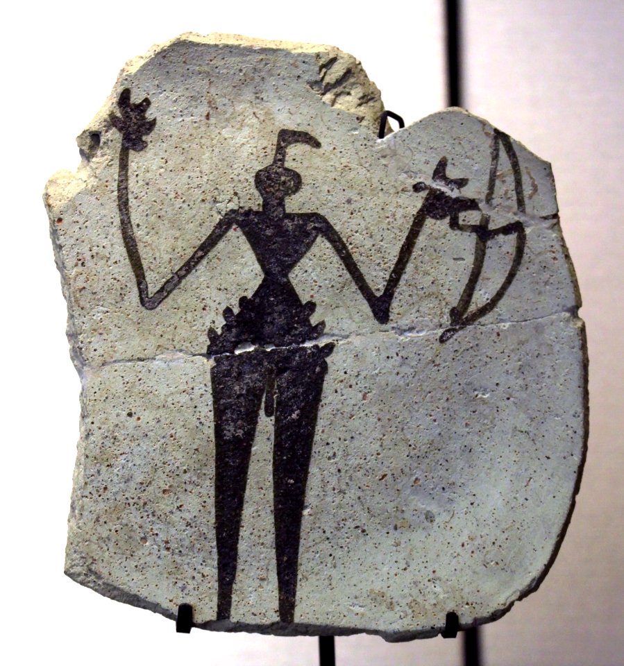 Louvre Antiquités Orientales Coupe Chasseur avec arc Tepe Djowi 14012018