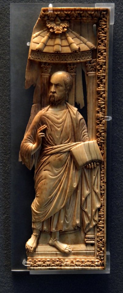 Louvre Objets d'art Moyen Age Diptyque Saint Paul 04012019 1