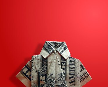 Paper red background