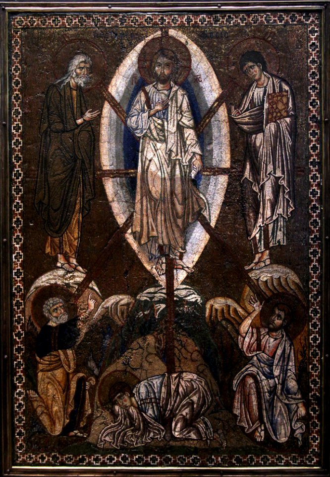Louvre Objets d'art Moyen Age Icone portative Transfiguration Constantinople 04012019