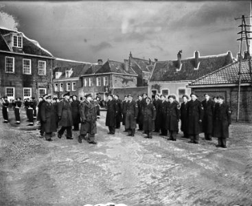 Lt. Gen. Kruls bij afscheid MMOD Leiden, Bestanddeelnr 902-5522