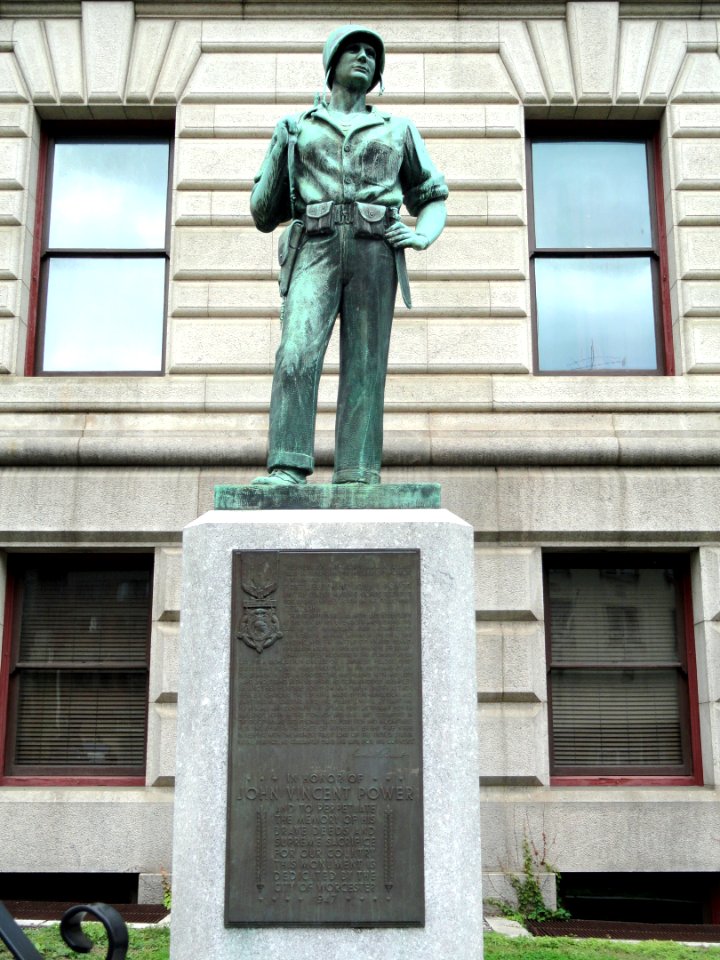 Lt. John Power Monument - Worcester, MA - DSC05768