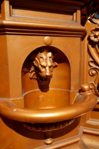 Lotta's Fountain detail - San Francisco, CA - DSC03515