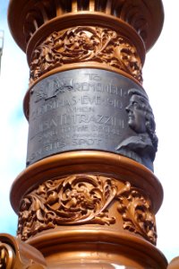 Lotta's Fountain detail - San Francisco, CA - DSC03504