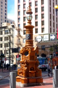 Lotta's Fountain - San Francisco, CA - DSC03517