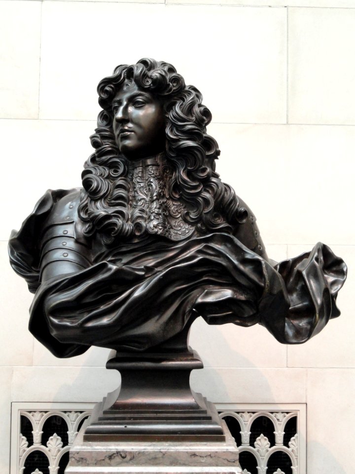 Louis XIV after Gian Lorenzo Bernini, c. 1700, bronze - National Gallery of Art, Washington - DSC08931