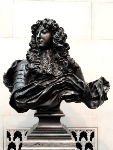 Louis XIV after Gian Lorenzo Bernini, c. 1700, bronze - National Gallery of Art, Washington - DSC08931