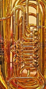 Shiny instrument gold