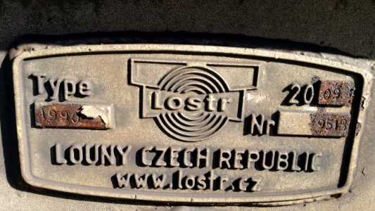 Lostr Plate on AAE owned machine