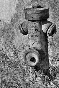 Historically water hydrant fire fighting water