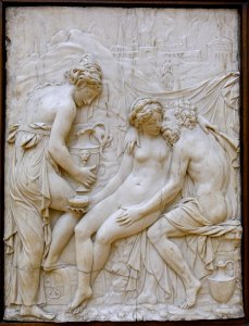 Lot and his daughters, Southern Netherlands, c. 1600, marble - Bode-Museum - DSC03063
